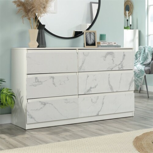 White marble online dresser