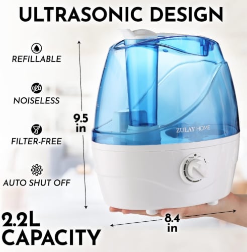 Zulay Kitchen Cool Mist Humidifiers for Bedroom, 1 - Gerbes