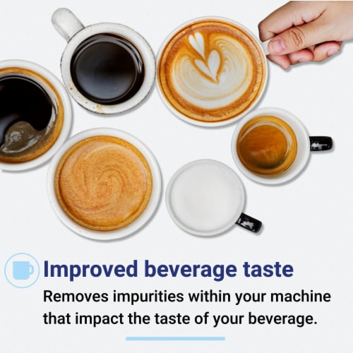 Descaling Solution For Use With All Keurig K-Cup Pod Coffee Brewers and Espresso Machines Perspective: left