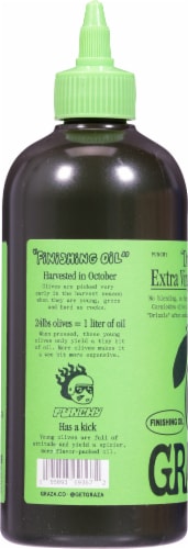Graza® Drizzle Extra Virgin Olive Oil Perspective: left
