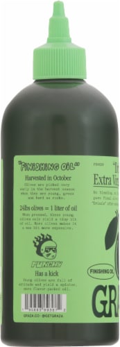 Graza® Drizzle Extra Virgin Olive Oil Perspective: left
