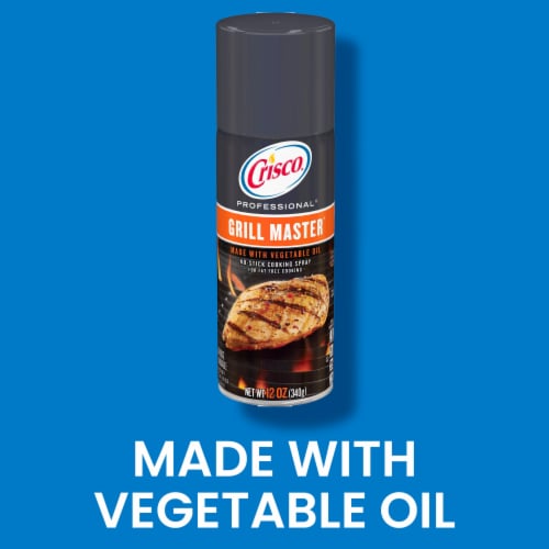 Crisco Grill Master No-Stick Spray Perspective: left