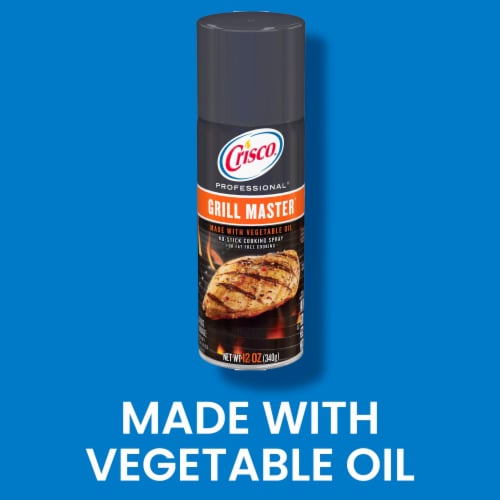 Crisco Grill Master No-Stick Spray, 12 oz - Harris Teeter