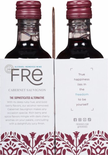 Fre Alcohol Removed-Wine Cabernet Sauvignon Perspective: left