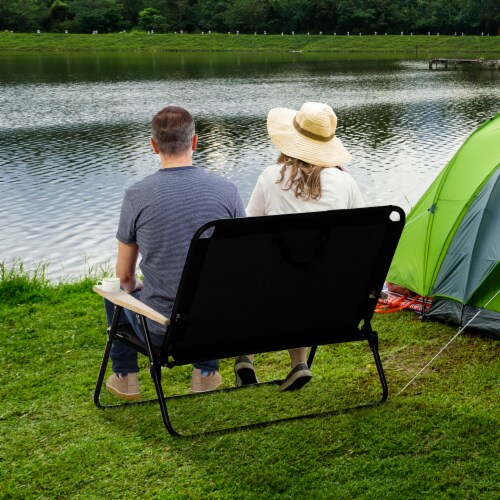 Double folding best sale chair