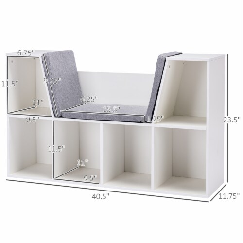 SUGIFT Cube Storage 12-Cube Bookshelf Closet Organizer Storage Shelves