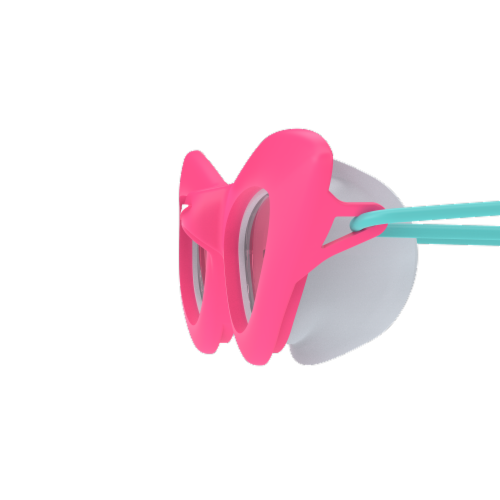 Speedo Kids Cat Eye 16012 Goggles - Pink Perspective: left