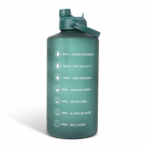 Manna Dual Lid Bottle - Green Perspective: left