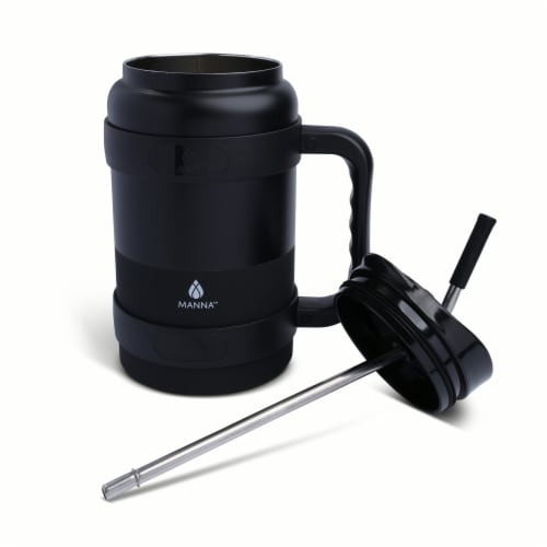 Manna™ Black Sawyer™ Bottle Perspective: left