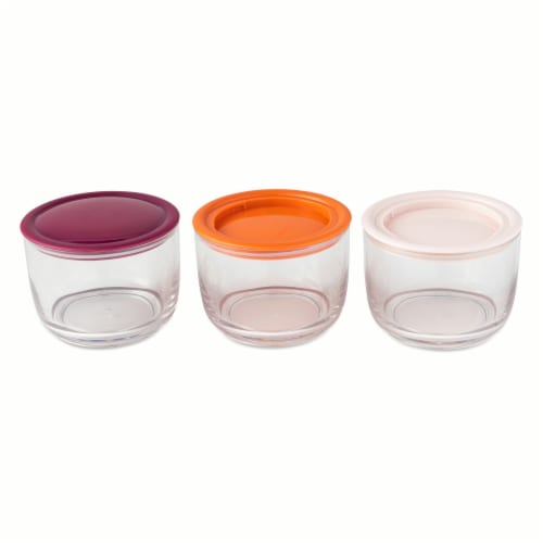 Manna™ Locking Food Storage - Pink Perspective: left