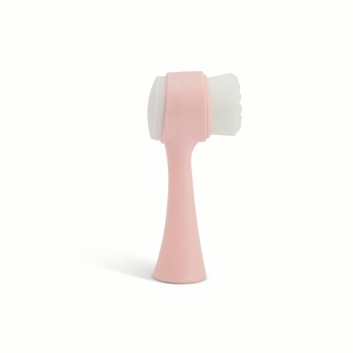 Core Home Double Sided Cleansing Brush - Pink Perspective: left