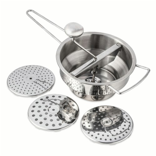 Core™ Kitchen Stainless Steel Food Mill Perspective: left