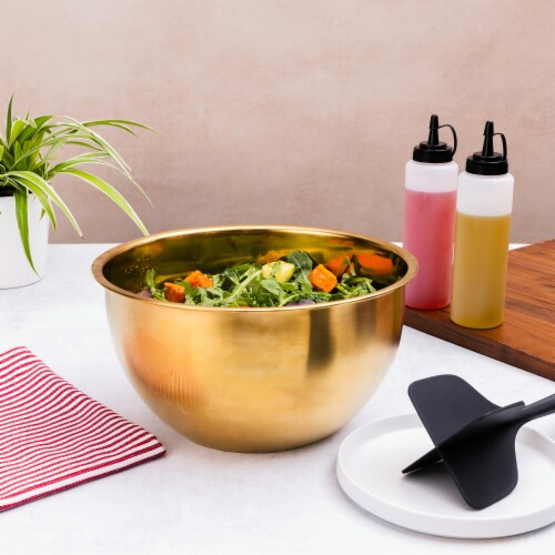 Core Home™ Mixing Bowl Gold Perspective: left