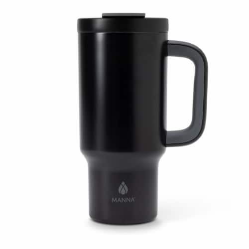Manna™ Adventure™ Handled Tumbler - Black Perspective: left