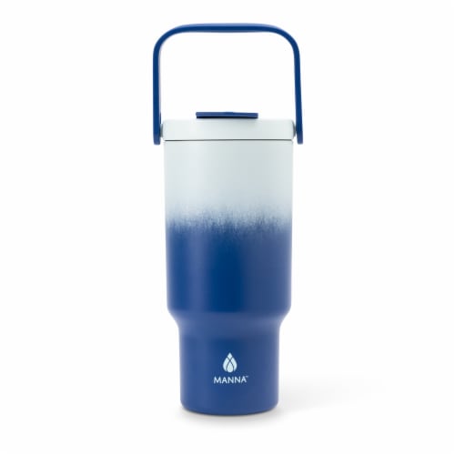 Manna™ Tote™ Bottle - Blue Perspective: left