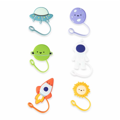 Manna Figural Straw Toppers Kids Perspective: left
