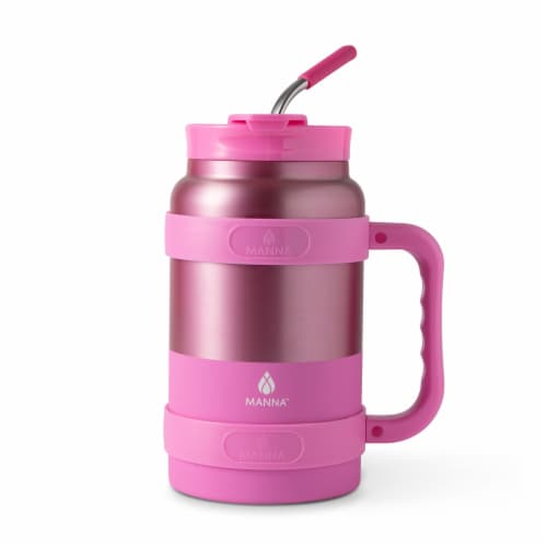 Manna™ Sawyer™ Stainless Steel Bottle - Pink Perspective: left