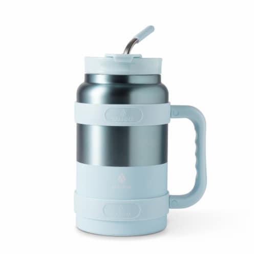Manna™ Sawyer™ Stainless Steel Bottle - Blue Perspective: left