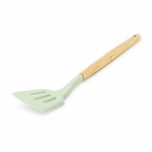 Core Kitchen Silicone Slotted Turner - Sage Perspective: left
