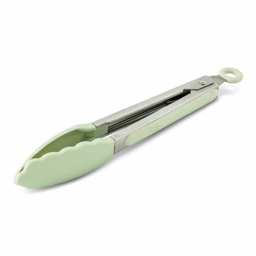 Core™ Kitchen Stainless Steel Locking Tongs - Sage Perspective: left