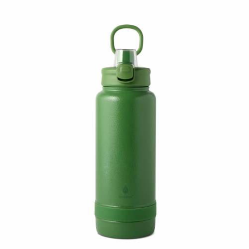 Manna™ Push Bottle - Green Perspective: left