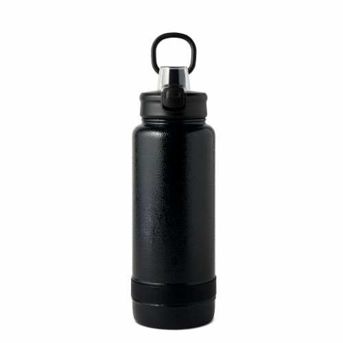 Manna™ Push Bottle - Black Perspective: left