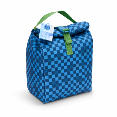 Core Home Manna Buckle Lunch Bag - Blue Perspective: left