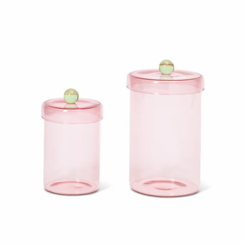 Core Glass Canister - Green Perspective: left
