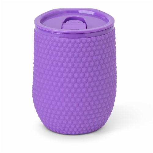 Manna™ Studded Wine Tumbler - Purple Perspective: left