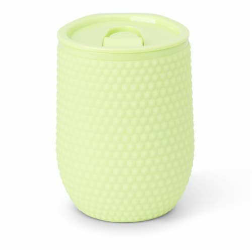 Manna™ Studded Wine Tumbler - Light Green Perspective: left