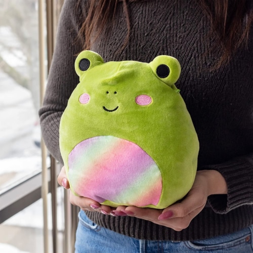 Squishmallows 8 Doxl The Rainbow Frog- Official Kellytoy Plush