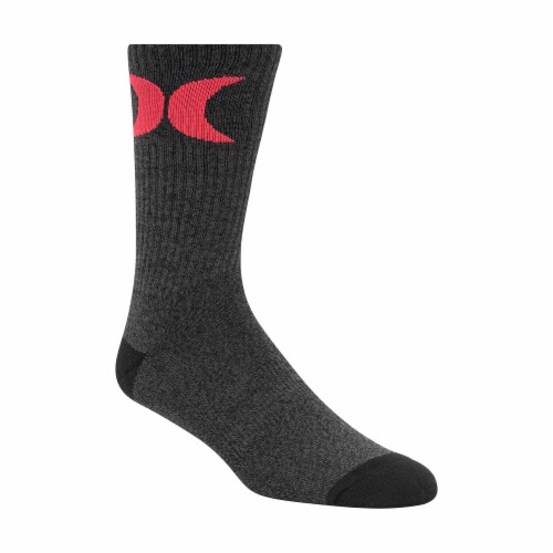 Hurley Men's Crew Socks Perspective: left