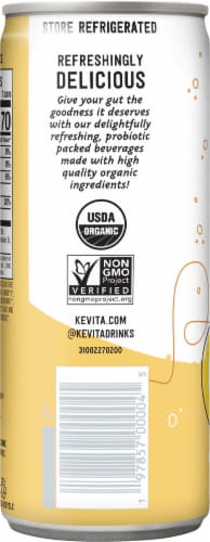 Kevita® Lemon Ginger Probiotic Sparkling Drink Perspective: left