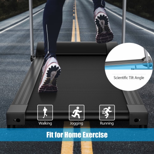 Folding treadmill electric motorized power running jogging fitness machine outlet