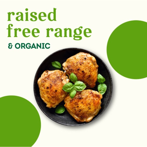 Simple Truth Organic® Boneless Skinless Fresh Chicken Thighs Perspective: left