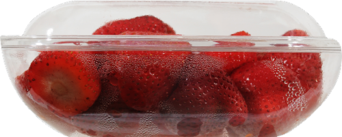 Strawberries - Large Fruit Cup Perspective: left