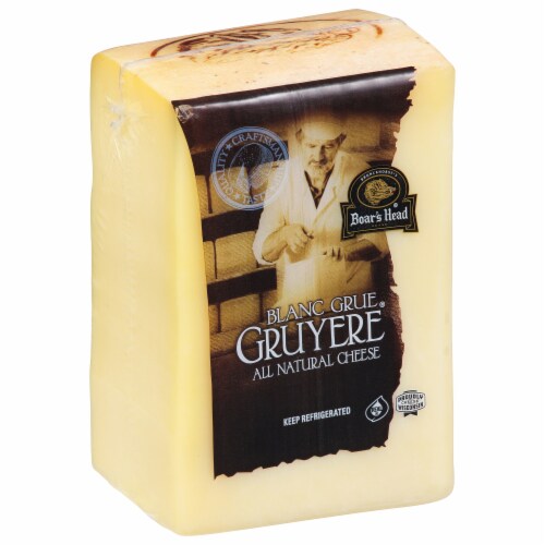 Boar’s Head Blanc Grue Gruyere Cheese Perspective: left