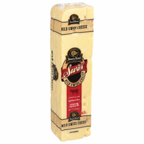 Boar's Head Mild Swiss Cheese Perspective: left