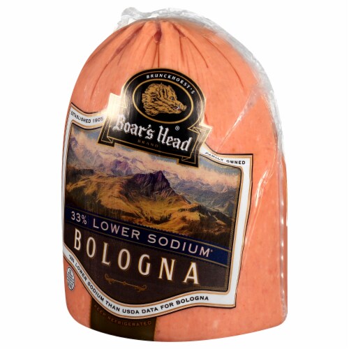 Boar’s Head 33% Lower Sodium Bologna Perspective: left