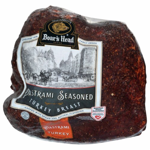 Boar’s Head Pastrami Seasoned Turkey Breast Perspective: left