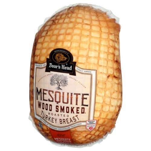Boar’s Head Mesquite Wood Smoked Turkey Breast Perspective: left