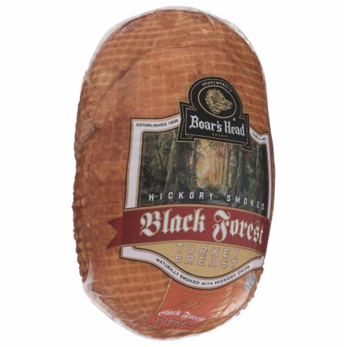 Boar’s Head Hickory Smoked Black Forest Turkey Breast Perspective: left