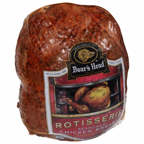 Boar’s Head Rotisserie Seasoned Chicken Breast Perspective: left
