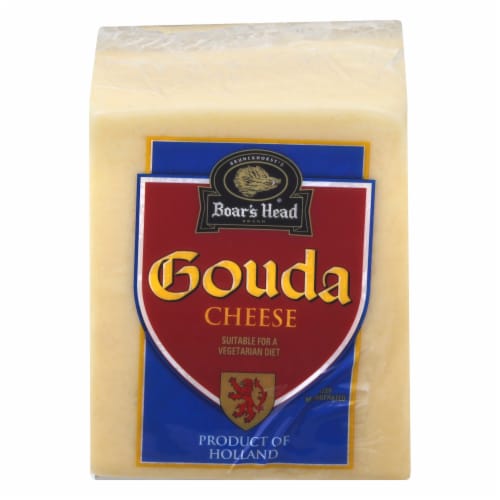 Boar's Head Gouda Cheese Perspective: left