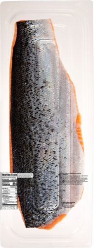 Kroger® Fresh Farm Raised Atlantic Salmon Fillet Perspective: left
