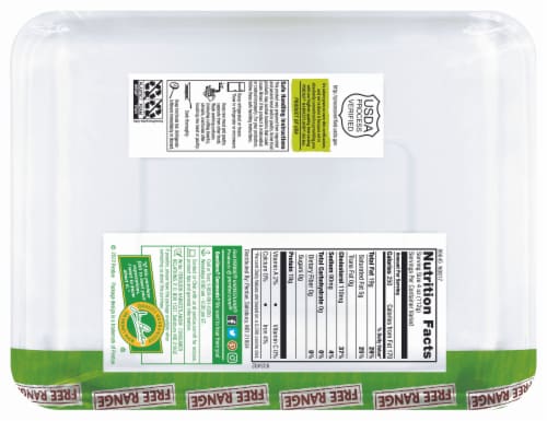 PERDUE® HARVESTLAND® Free Range Bone-In Chicken Thighs Perspective: left