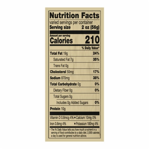 Private Selection® Genoa Uncured Deli Salami Sliced Perspective: left