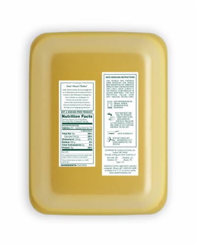 Sanderson Farms® Fresh Chicken Thighs Perspective: left