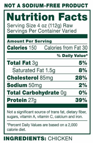 Sanderson Farms® Fresh Chicken Breast Fillets Perspective: left