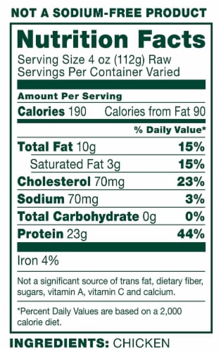 Sanderson Farms® Fresh Split Chicken Breast Perspective: left